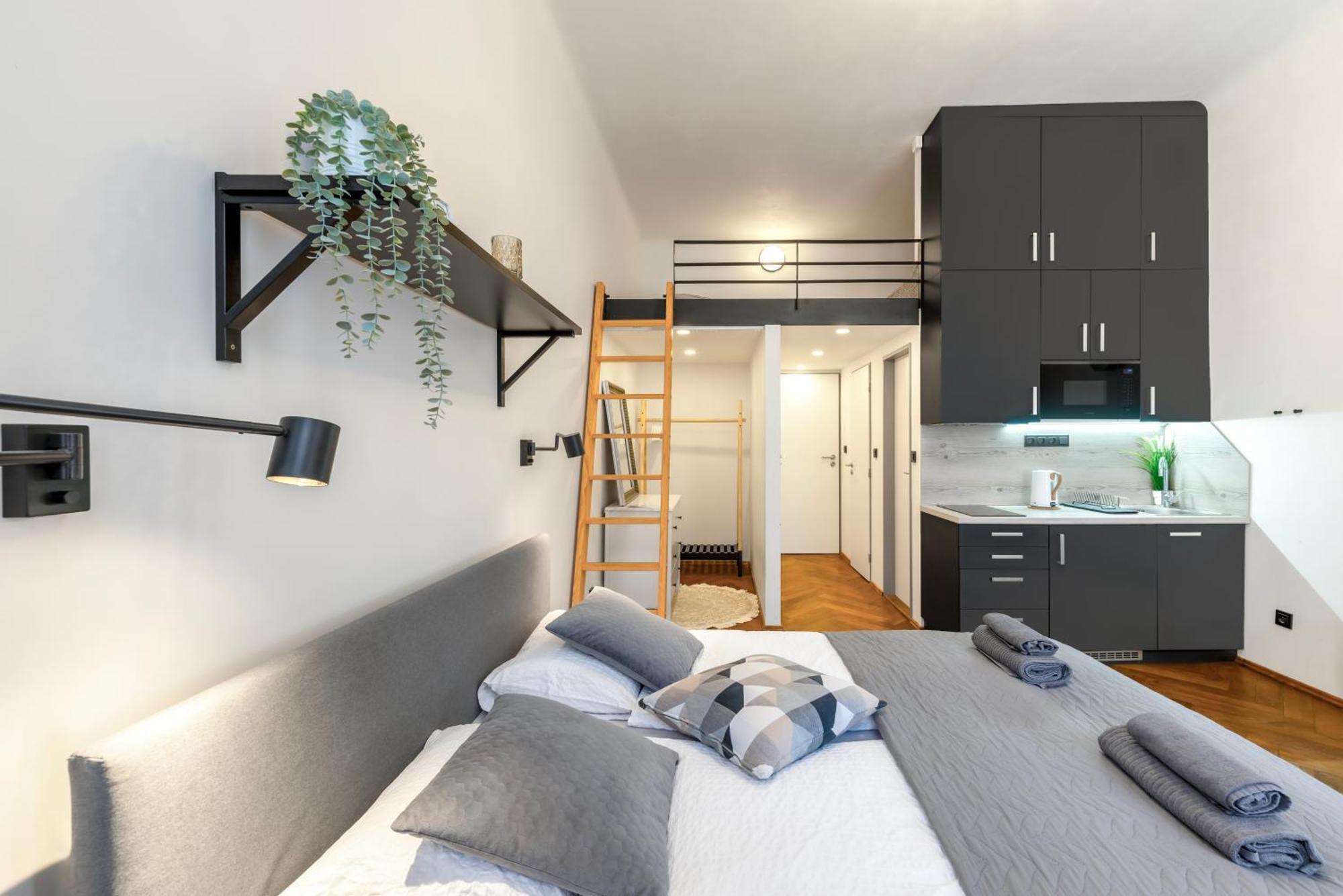 Awesome Stay Studios Praag Buitenkant foto